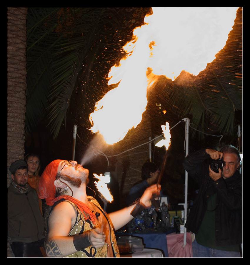 Artista di strada. ( Ragusa Ibla )