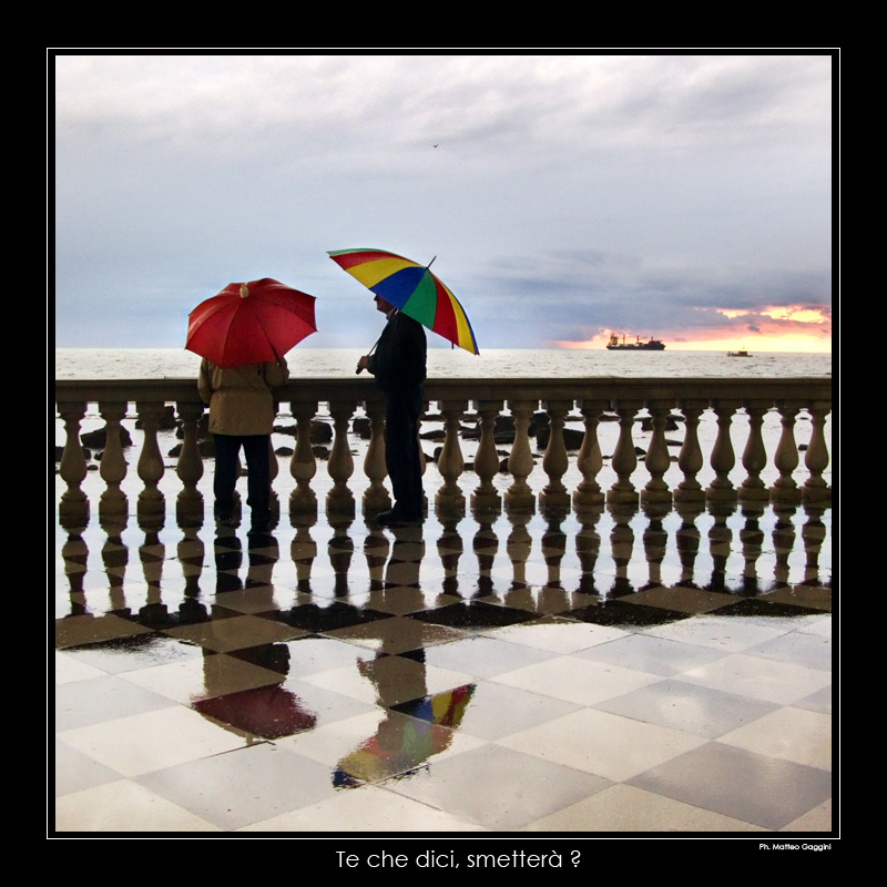 Te che dici, smetter�?