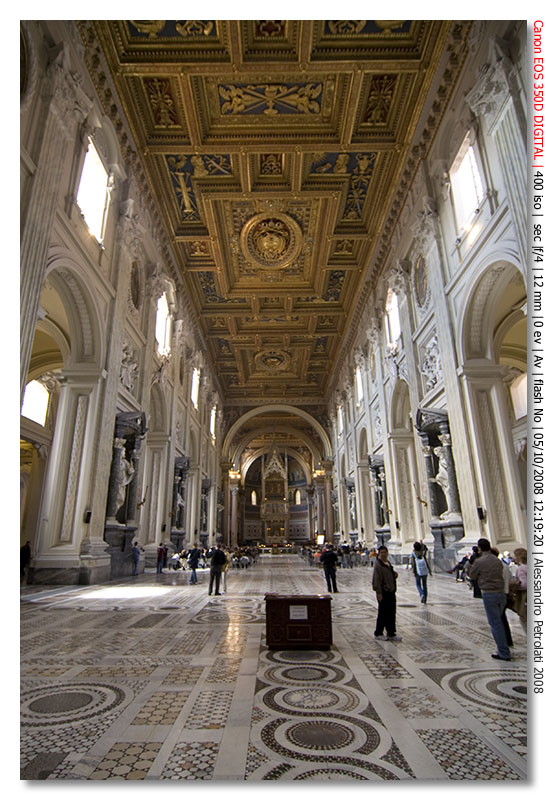 Basilica S.Giovanni - Navata principale