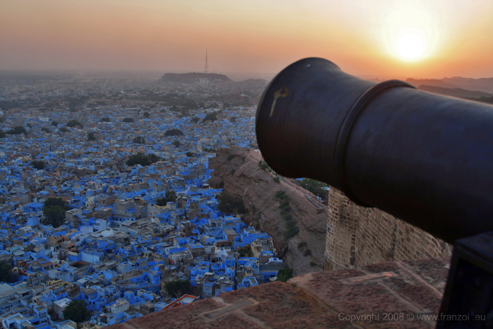 TRAMONTO SULLA CITTA BLU (Jodhpur-India)