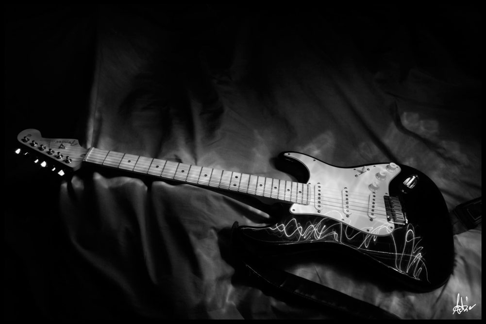 My guitar b/w