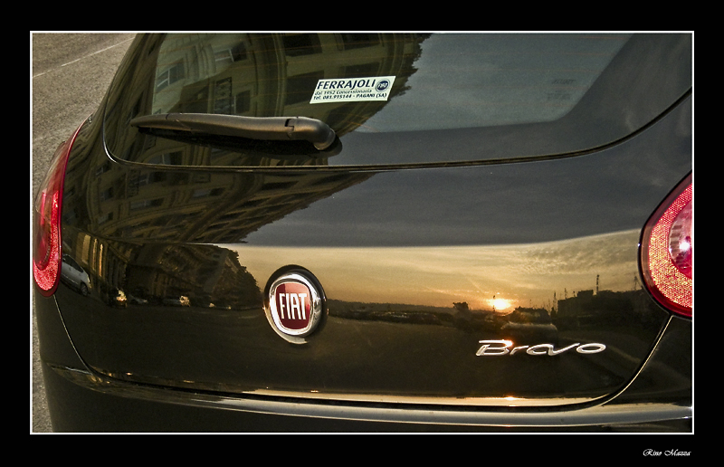 Oh, no! ecco il solito tramonto....!