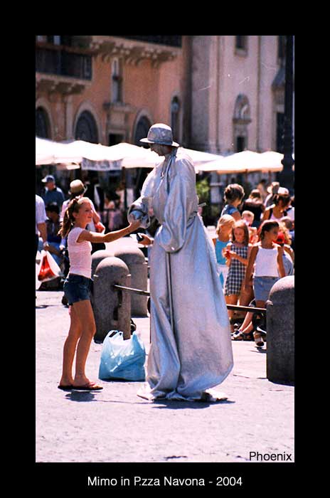 Mimo in Piazza Navona