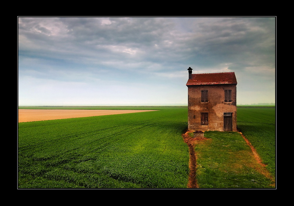 La casa dimezzata....