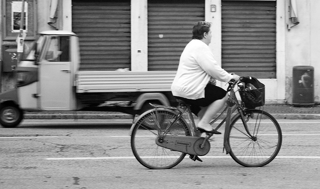 Bellezza in bicicletta