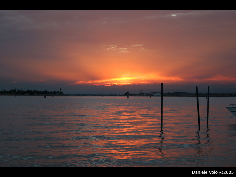 Tramonto dalle Vignole