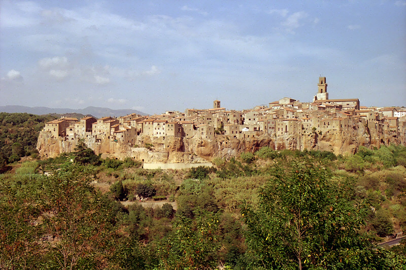 vista su Pitigliano