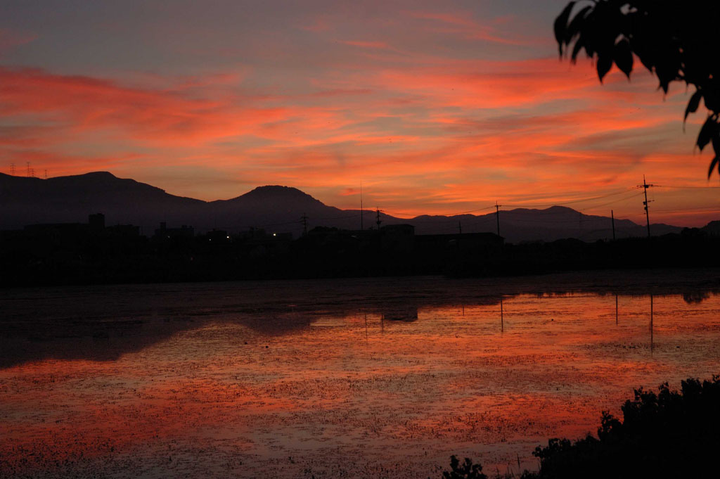 Tramonto ad Imari