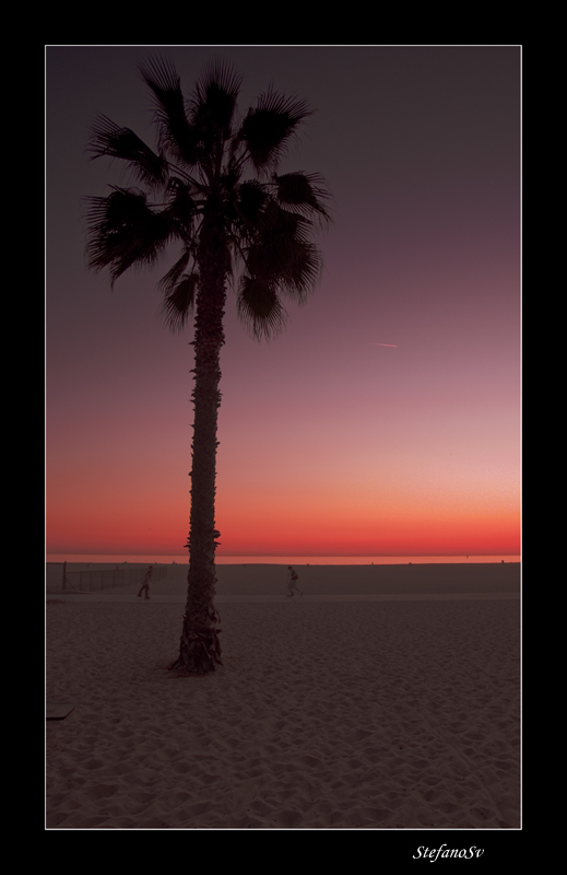 Tramonto sul pacifico