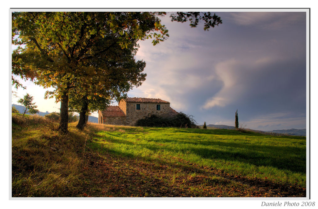 ..in val d'orcia....