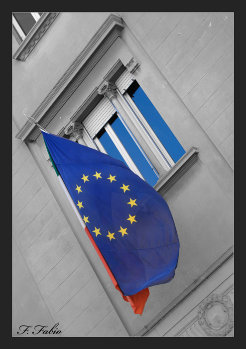 Yellow Stars on Blue Sky