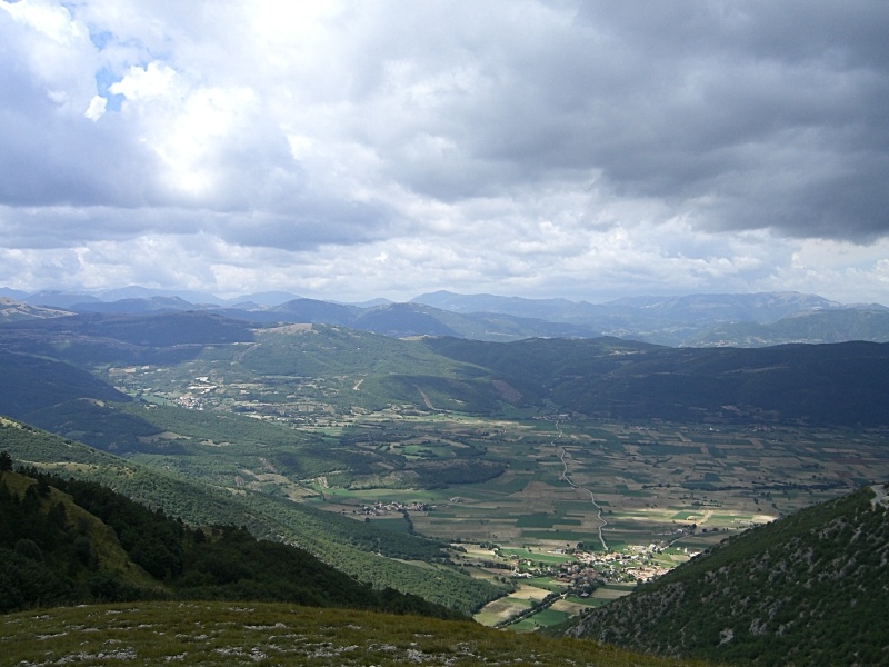 Norcia dall'alto