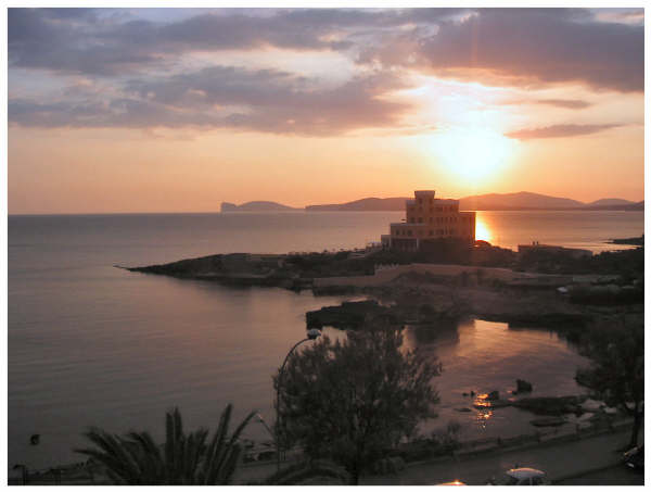 Tramonto e Capocaccia