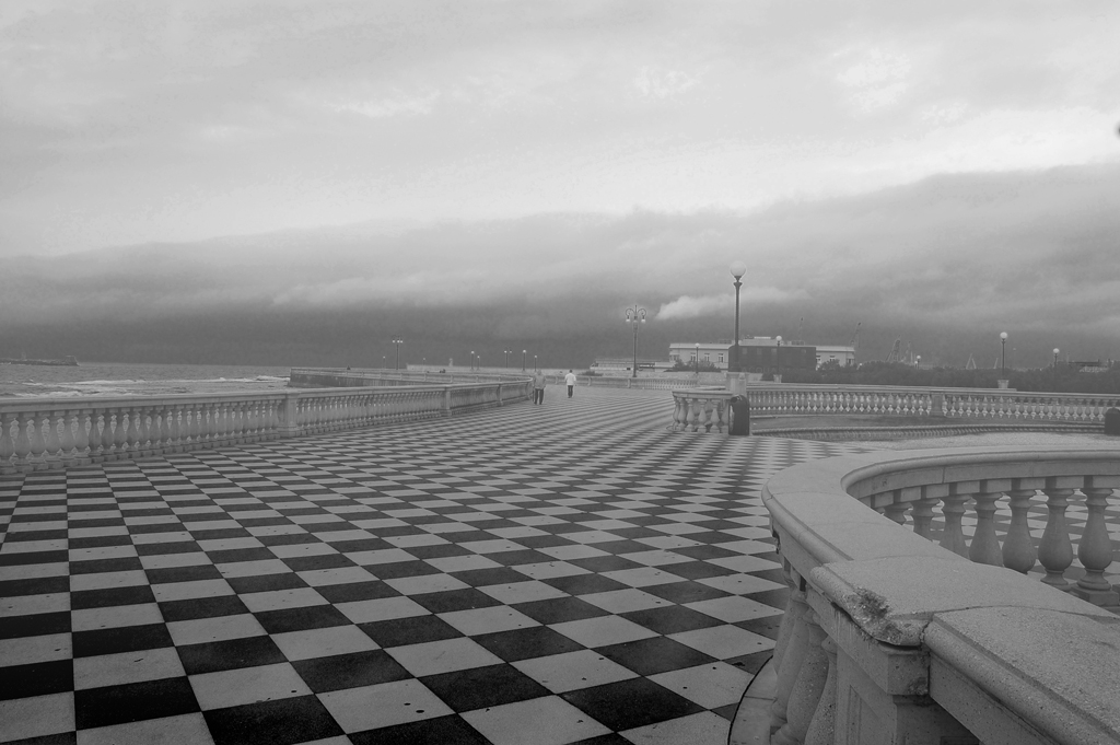 Terrazza di Livorno in Inverno
