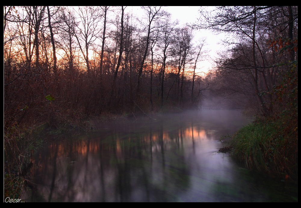 s'alza la nebbia..al calar del sole...