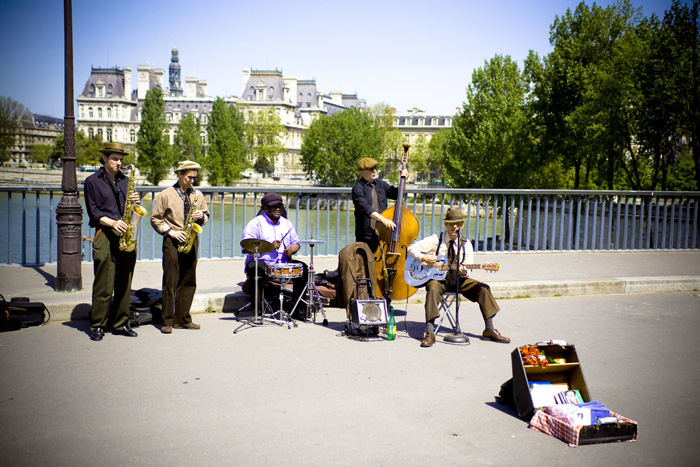Concerto blues sulla Senna