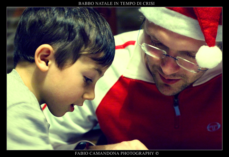 babbo natale in tempo di crisi