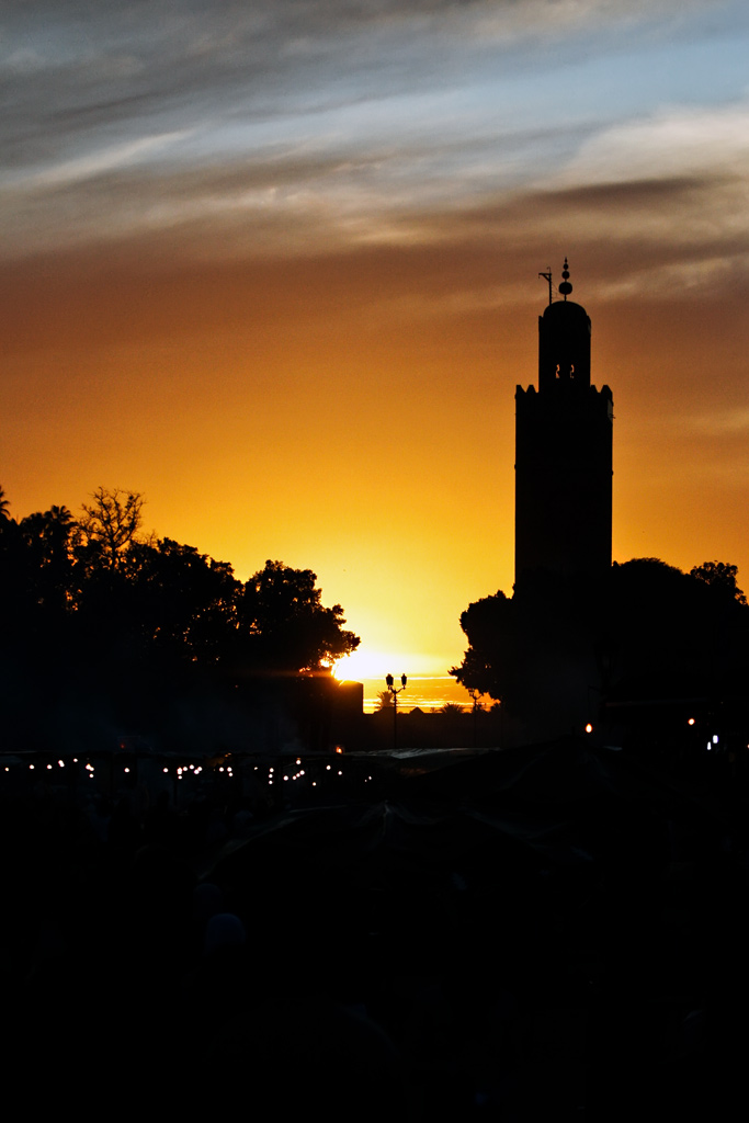 Jama�a el-Fnaa Sunset