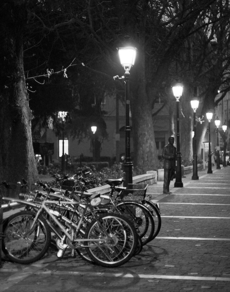 Biciclette in attesa...