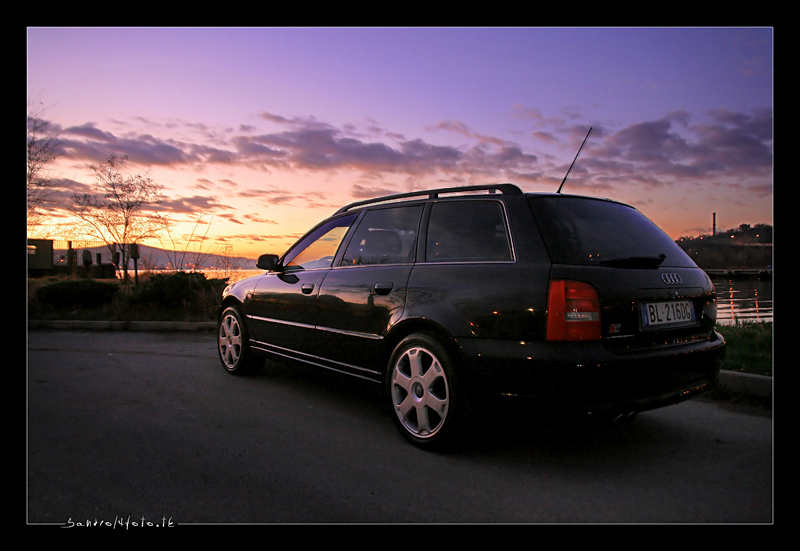 Audi S4 tramonto2