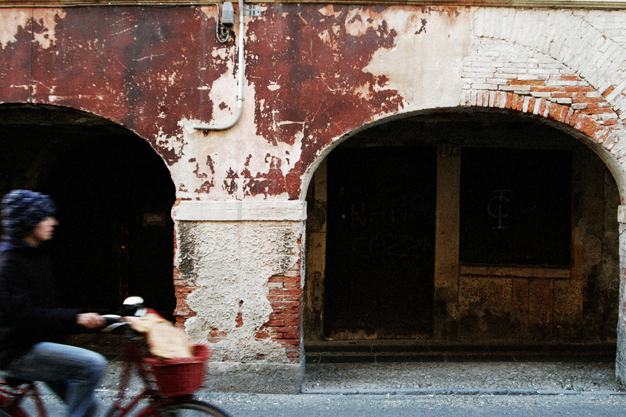 Passaggio in bicicletta