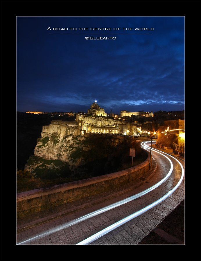 A road to the centre of the world