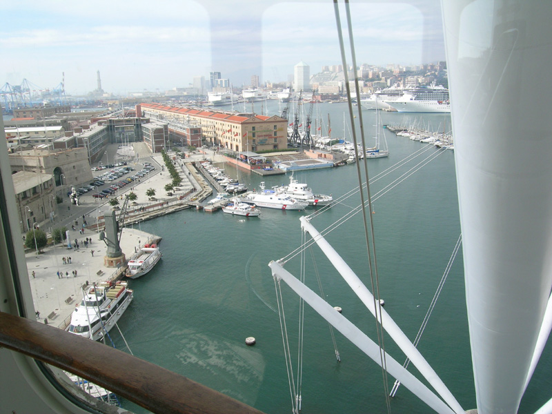 Genova vista dal Bigo