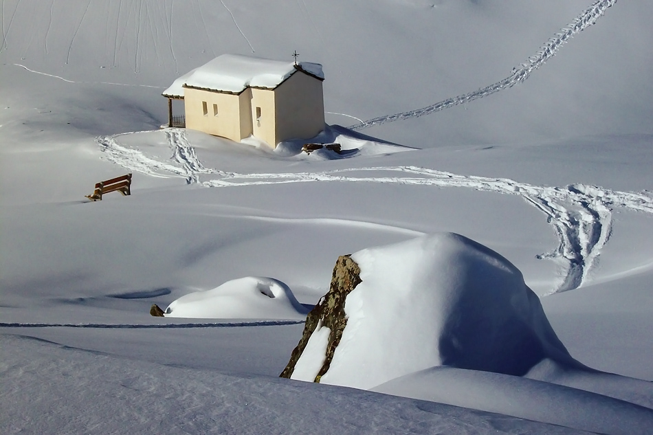 a house, in the middle of a...