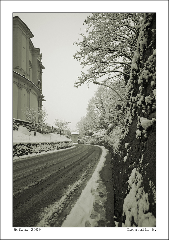 Street neve a Villa d'Adda