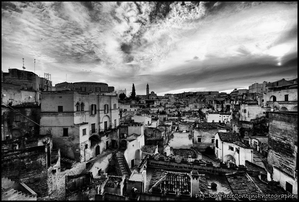 Matera Sassi - Veduta a 10mm