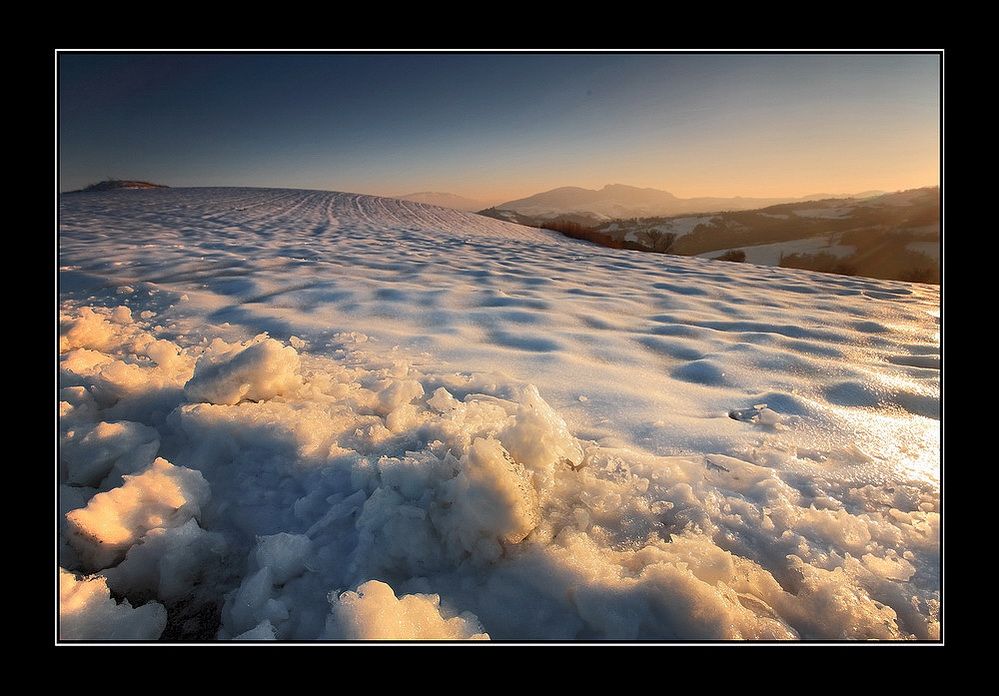Inverno sulle colline...