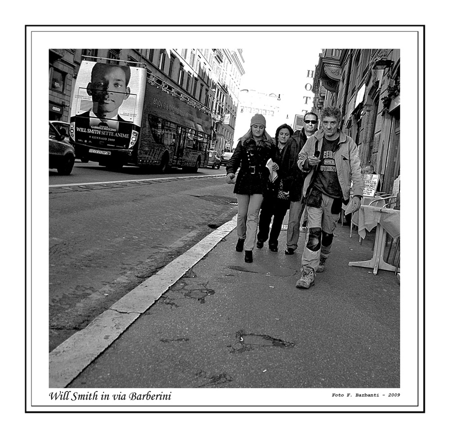 Will Smith in via Barberini