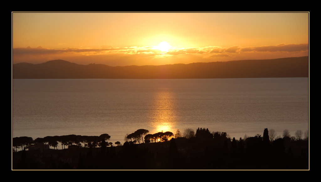 Lago di Bolsena, Viterbo - Lazio.