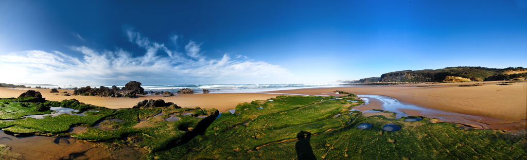 Playa de Liengres - panorama