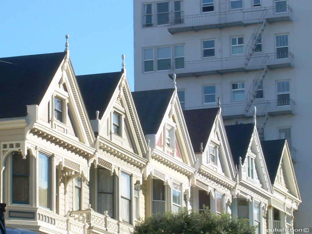 Tetti Vittoriani a San Francisco (Steiner Street)