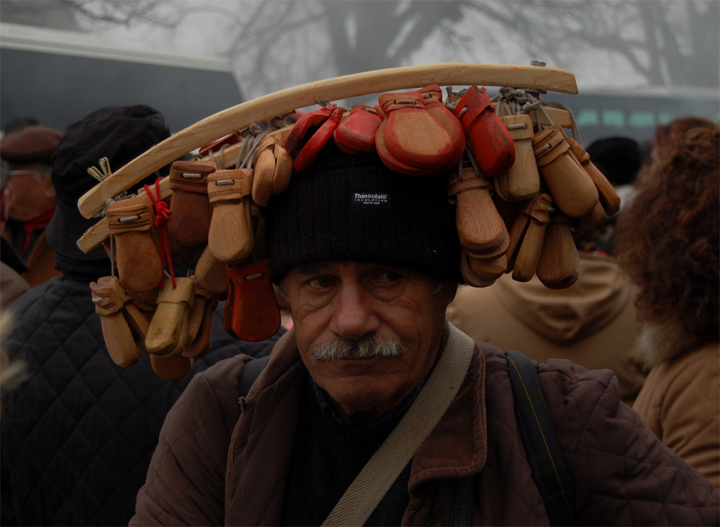 venditore di castagnette