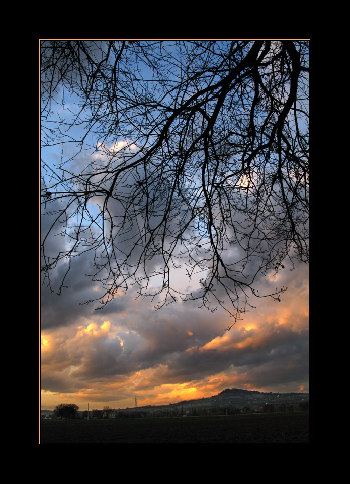 Di sera, prima del tramonto