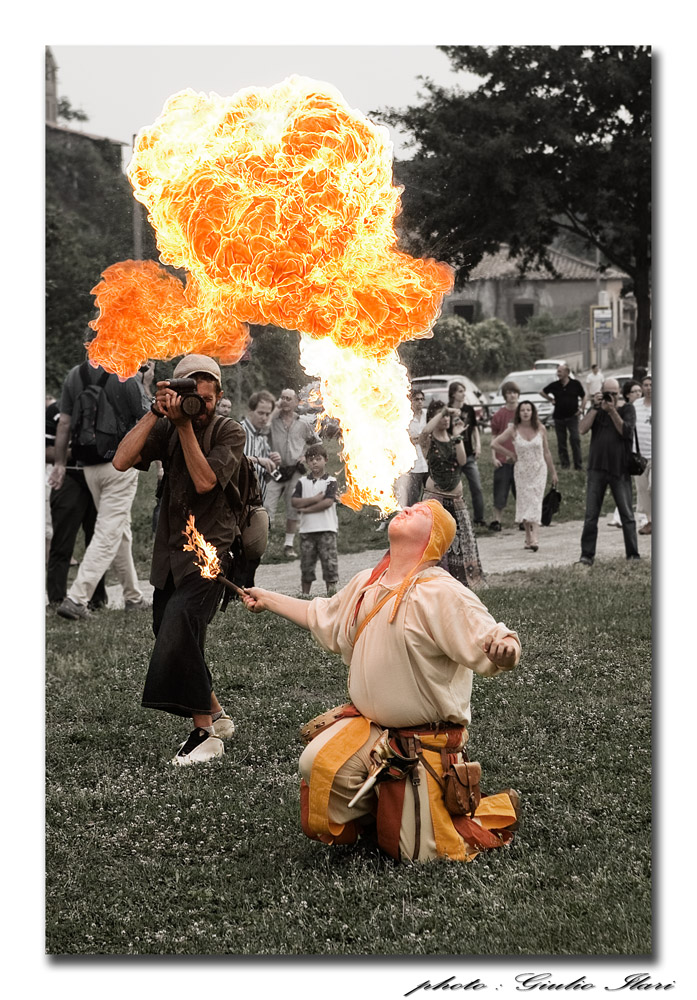 Il fotografo ed il giocoliere