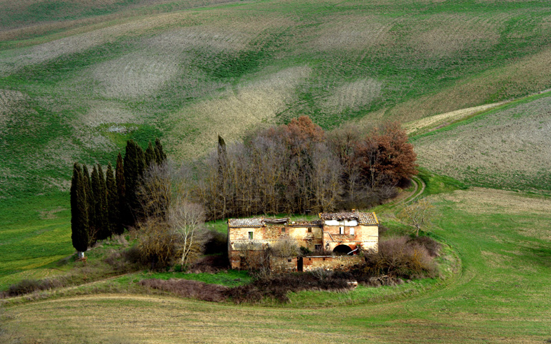 un cuore e una capanna