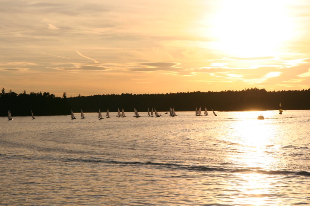 Barche sul lago Malaren
