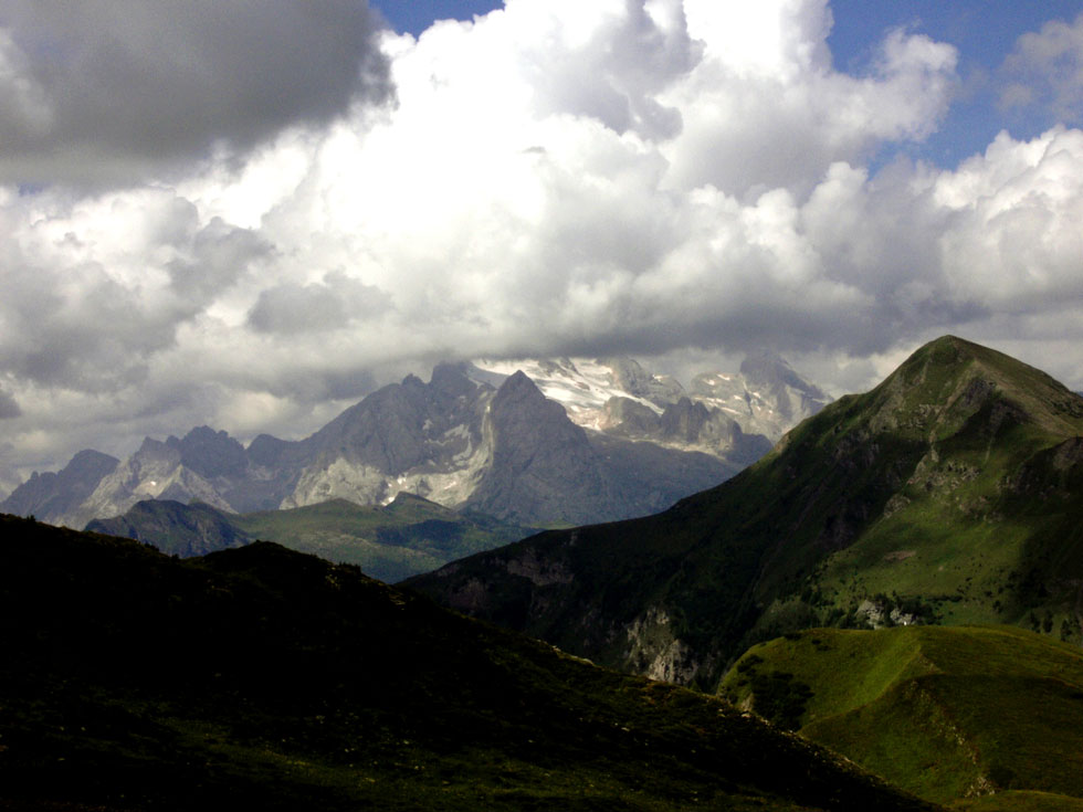 12 130209  La Marmolada vista dalla Val Fiorentina