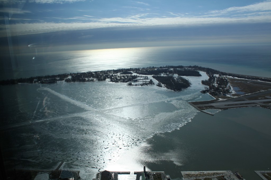 Ontario Lake Frozen