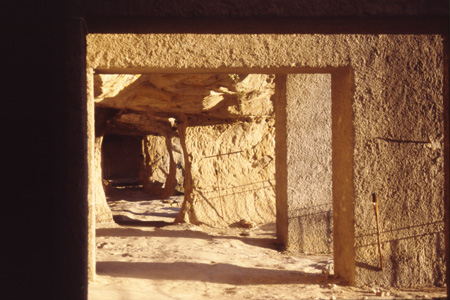 Castello di Sperlinga - tunnel