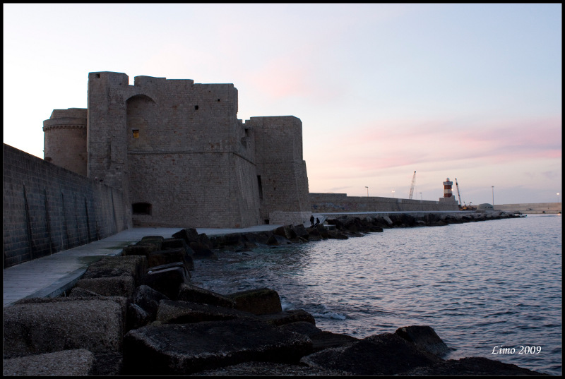 Tramonto al castello