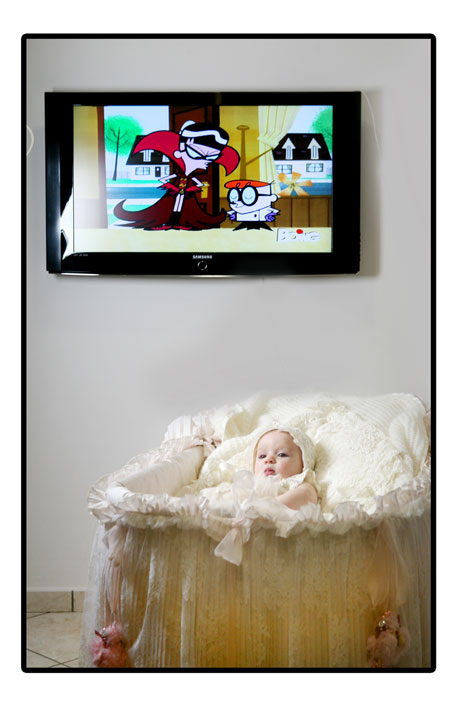 il bimbo e i cartoni