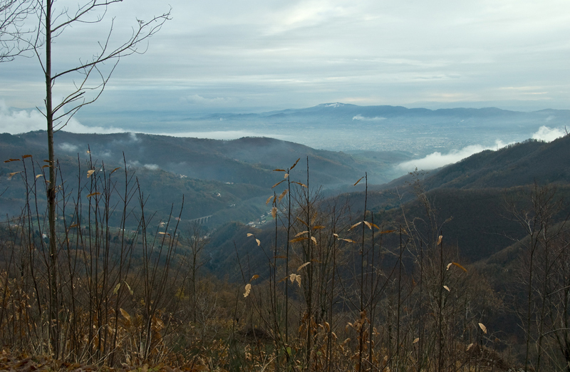 l'occhio sulla pianura