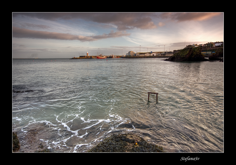 Dunmore East al tramonto