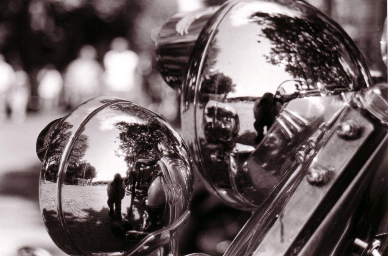 Autoscatto particolare