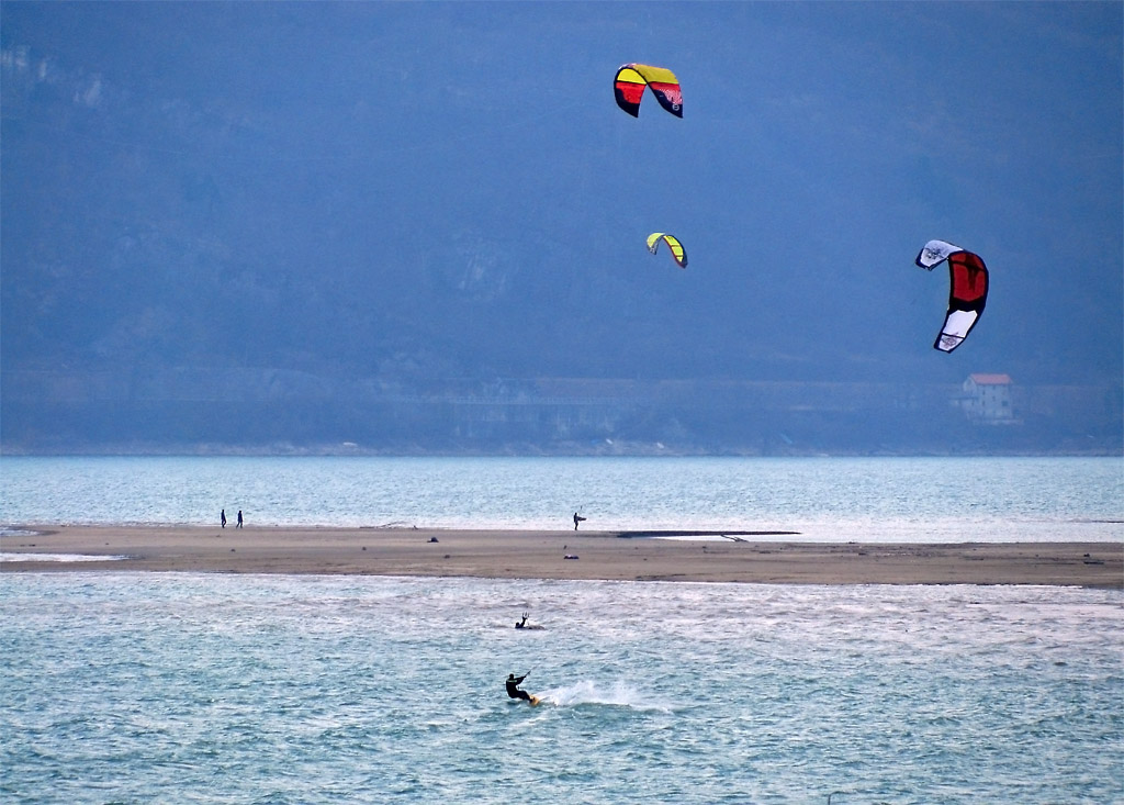 sul lago di Santa Croce