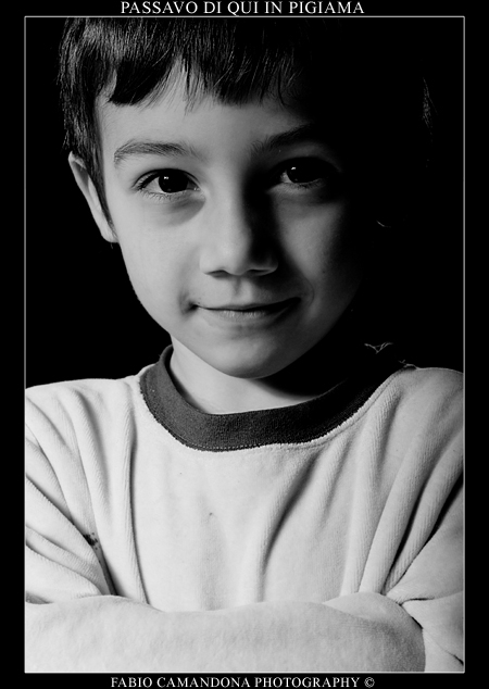 passavo di qui in pigiama
